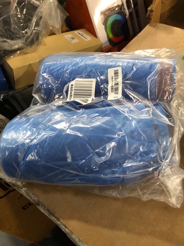 Photo 1 of ***(USED/ UNKNOWN IF MISSING PARTS)***Fiaze 13 Gallon Drawstring Trash Bags, 200 Counts (Blue)