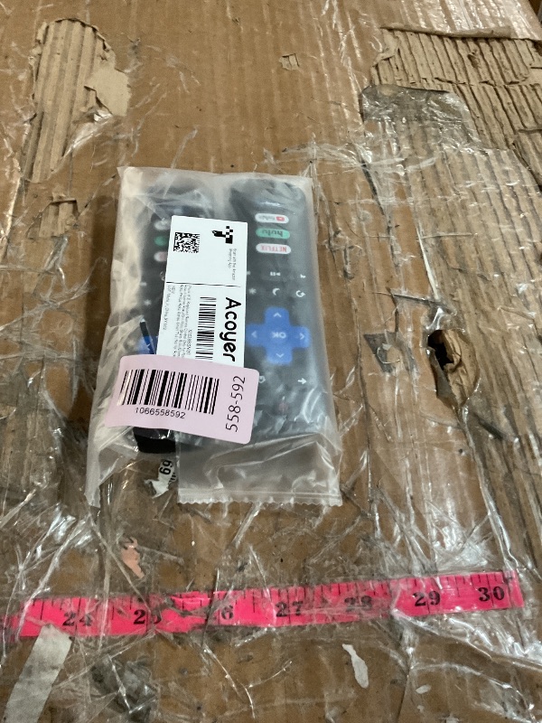 Photo 1 of (Pack of 2) Replacement Remote Control Only for Roku TV, Compatible for TCL Roku/Hisense Roku/Onn Roku/Sharp Roku/Element Roku/Westinghouse Roku/Philips Roku Smart TVs (Not for Roku Stick and Box)