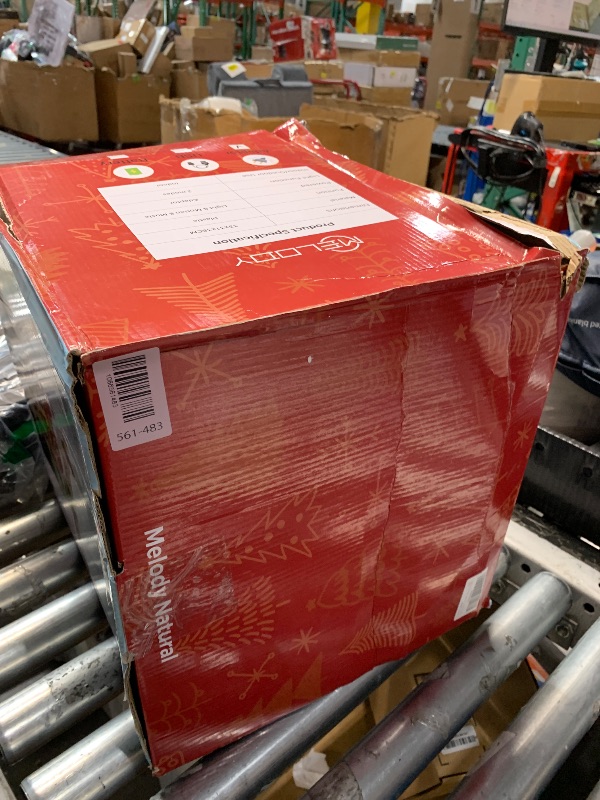 Photo 1 of ***STOCK PHOTO FOR REFERENCE ONLY***
Musical Christmas Village Houses Santa Claus Sledding Reindeer Christmas Collectible Buildings LED Lights Musical Indoor Display Figurines Xmas Decoration