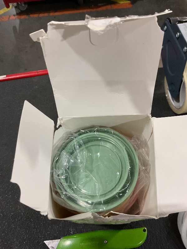 Photo 1 of [16 Piece]8 Wide Mouth + 8 Regular Mouth Mason Jar Lids, Multi Color Plastic Lids for Mason Jars with Silicone Rings, Thickened Leak-Proof Canning Lids Regular Wide Mouth