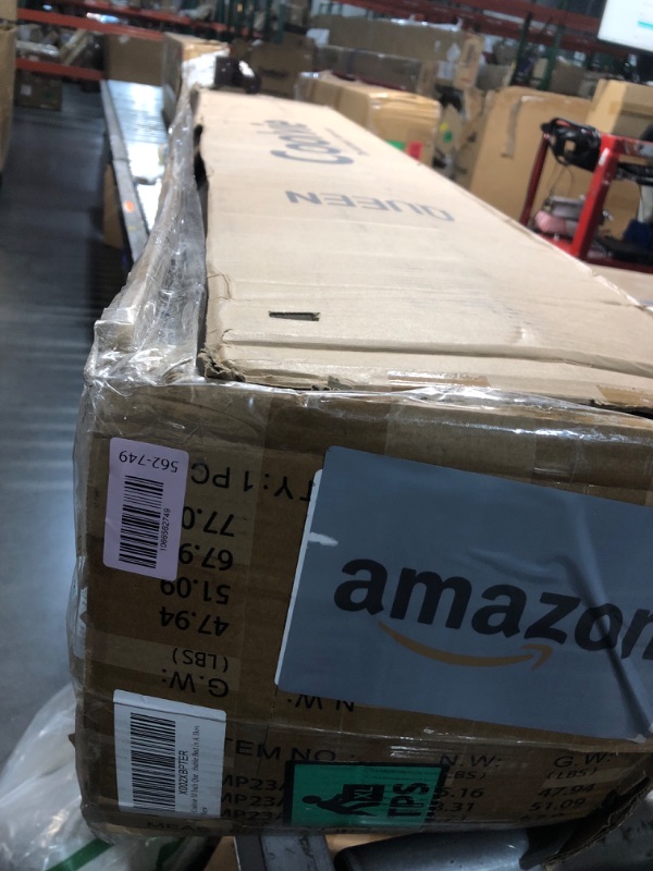 Photo 1 of ****STOCK PHOTO REFERENCE ONLY***Coolvie 12 Inch Queen Mattress, Hybrid Queen Mattress in a Box, Pocket Springs with Soft Knitted Fabric Cover for a Cool Sleep & Pressure Relief, Medium Firm Feel with Motion Isolation