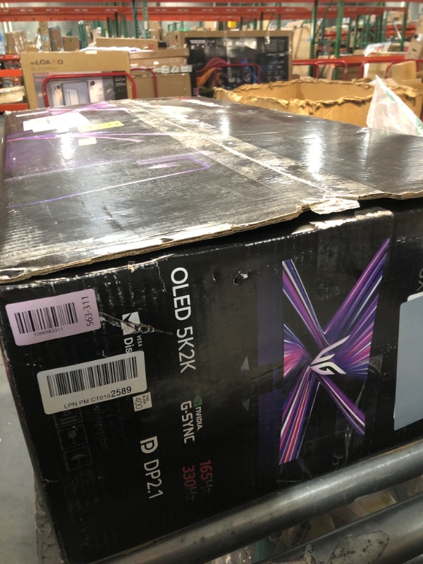View 6 of ****OPENED FOR INSPECTION***LG 45GX950A-B 45-inch Ultragear 5K2K WUHD (5120 x 2160) OLED Curved Gaming Monitor, Dual-Mode, 165Hz, 0.03ms, NVIDIA G-Sync, AMD FreeSync Premium Pro, HDR True Black 400, USB Type-C 90W, DP2.1