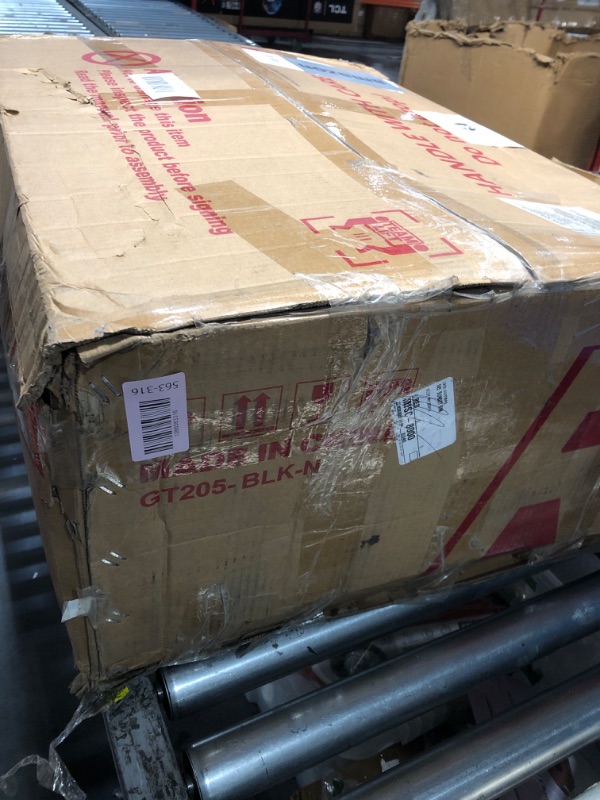 Photo 1 of ***OPENED FOR INSPECTION *****COMHOMA Big and Tall Office Chair, High Back Leather Gaming Chair with Footrest, Executive Ergonomic Office Chair with Pocket Spring Lumbar Support and with Outward Fixed Soft Armrests