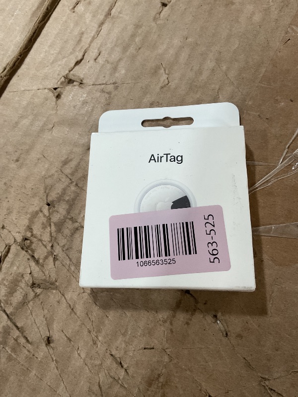 View 2 of * factory sealed *
Apple AirTag. Keep Track of and find Your Keys, Wallet, Luggage, Backpack, and More. Simple one-tap Set up with iPhone or iPad