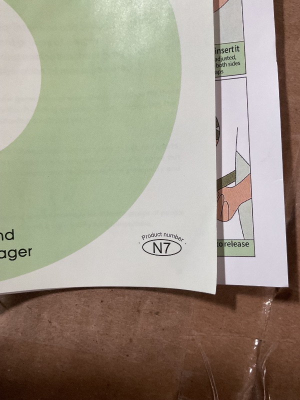 Photo 1 of ***PARTS ONLY*** Heated Neck and Shoulder Massager – 4D Deep Tissue Shiatsu Electric Massage Pillow, Cordless Portable Hand-Like Design for Pain Relief and Muscle Relaxation for Home, Office, Car, Travel (Green)