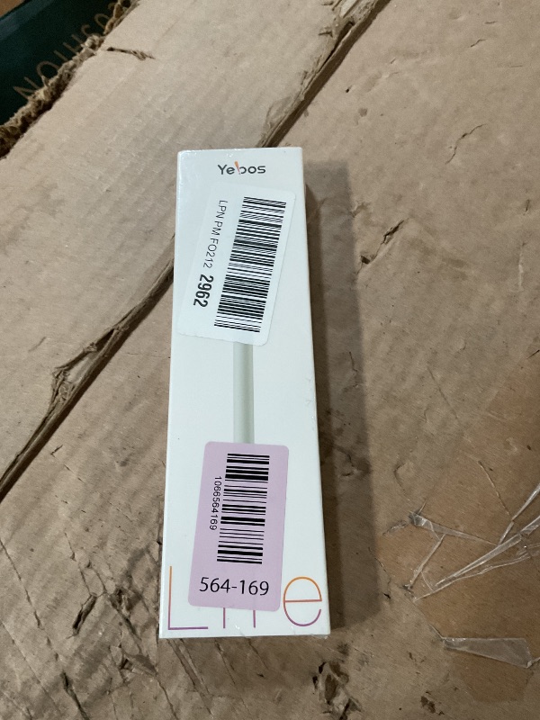 Photo 1 of * factory sealed *
Yebos Stylus Pen for Apple iPad 2018-2025, Compatible with Pencil, 3X Battery Life, USB-C Fast Charging, Tilt & Palm Rejection, for iPad 6-11th, Pro 11/12.9/M4, Air 3/4/5/M2/M3, Mini 5/6/7 – White