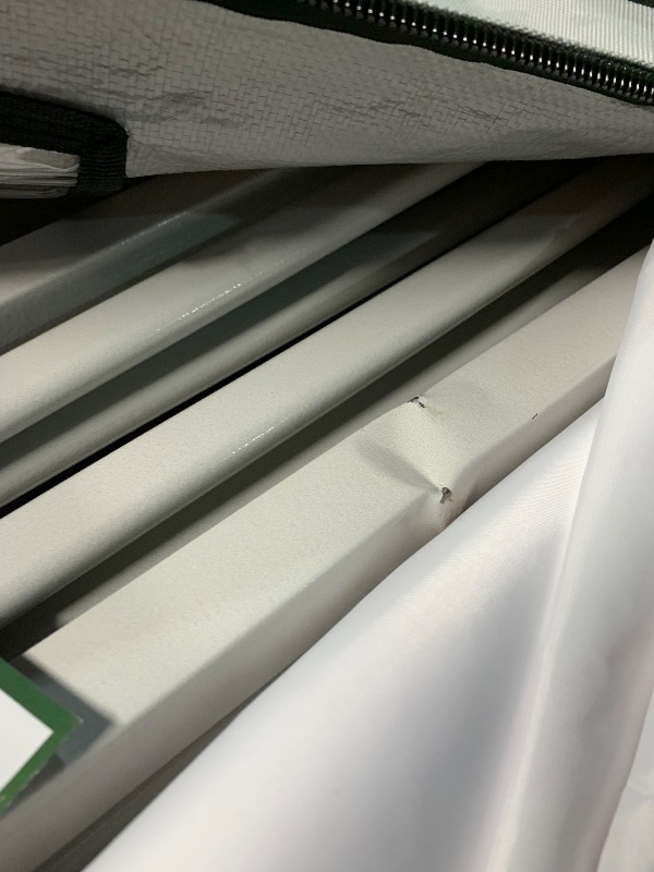 Photo 1 of ***DAMAGED, SEE PHOTOS*** Eurmax 10' x 10' Pop-Up Instant Outdoor Canopy white