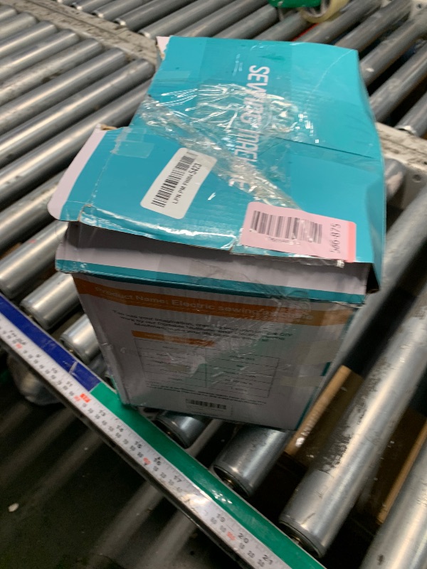 Photo 1 of ***NONFUNCTIONAL, SEE NOTES FOR DETAILS*** Sewing Machine, Mini Sewing Machine for Beginner with Eco-Friendly Material, Dual Speed Portable Sewing Machines with Extension Table, Light - Easy to Use, Best Gift for Kids and Women