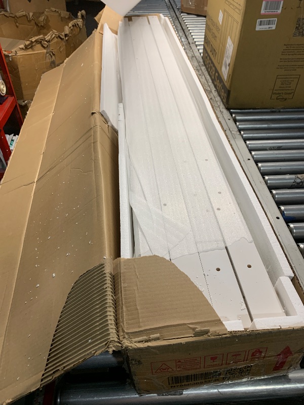 Photo 1 of ***PARTIAL SET (BOX #3 OF 3) - PRICE ADJUSTED | TRUCK/TRAILER PICKUP ONLY***  Full Size Murphy Bed Wall Bed with Cushion,White
