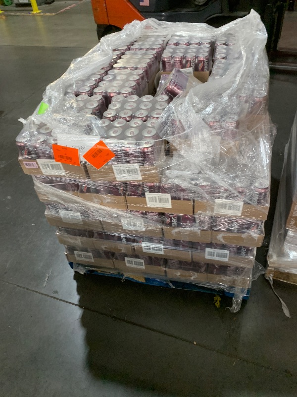 View 4 of ******EXPIRED SEPTEMBER 16, 2025******
***TRUCK/TRAILER PICKUP ONLY*** FULL PALLET of Mountain Dew Kickstart, Black Cherry, 92mg Caffeine, Vitamins B & C, 80 Calories, 5% Juice, 16 fl oz (12 Count)