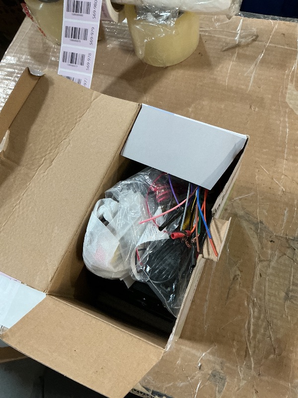 Photo 1 of ***MISSING PARTS***
Wireless Double Din Car Stereo Works with Apple Carplay,7 Inch HD 1024 * 600 Touchscreen with Bluetooth 5.1,FM Car Radio,GPS Navigation,Backup Camera,Android Auto,Voice Control,USB/AUX/TF/SWC