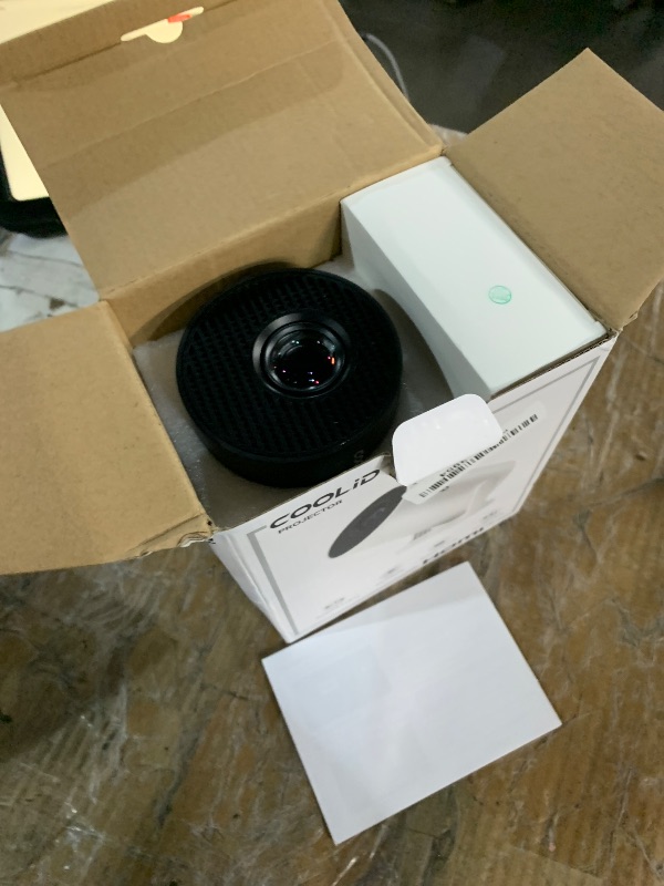 Photo 1 of [Built-in Apps & 2025 Upgraded] Mini Projector Support 4K 1080P Auto Keystone 180° Rotatable with WiFi 6 and Bluetooth 5.4, Projector Portable Compatibile with HDMI/TV Stick/Memory Stick/Laptop-Black