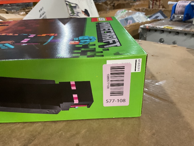 Photo 1 of ***MISSING PARTS***
LEGO Minecraft The Enderman Tower Building Toy for Boys & Girls - Video Game Building Set for Kids, Ages 9+ - 2 Toys in 1 for Player Vs. Player Pretend Play - Gift Idea for Gamers - 21279