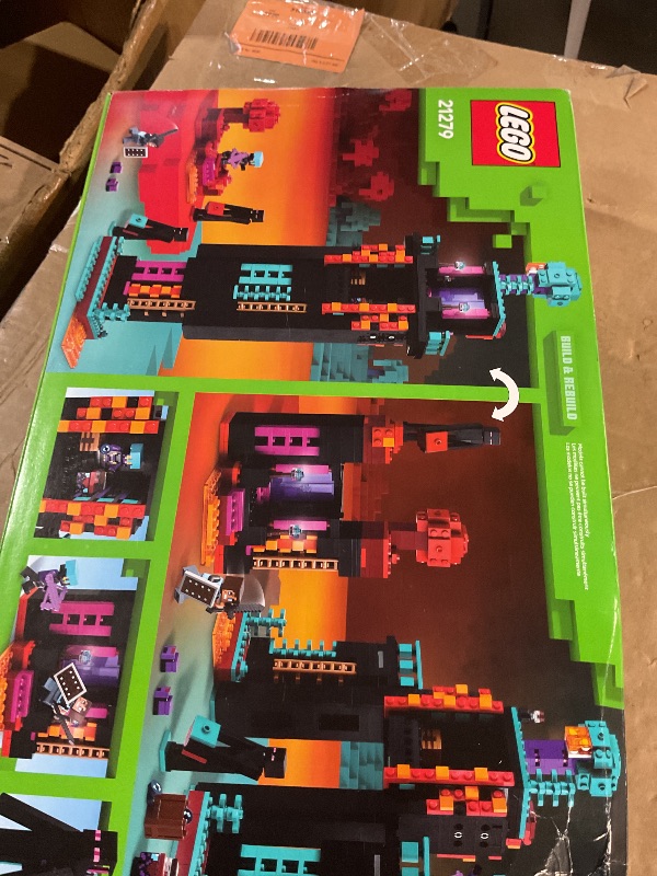 Photo 1 of ***MISSING PARTS***
LEGO Minecraft The Enderman Tower Building Toy for Boys & Girls - Video Game Building Set for Kids, Ages 9+ - 2 Toys in 1 for Player Vs. Player Pretend Play - Gift Idea for Gamers - 21279