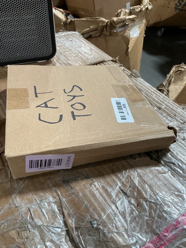 Photo 1 of ***MISSING PARTS***
HOSFROLL Cat Toys, 2 Pack 3 in 1 Interactive Cat Toy for Indoor Cats with Sticky Super Suction Cup Detachable 10 Pcs Replacements Feathers Balls Mice 2 Wand Hanging Door Kitten Toys