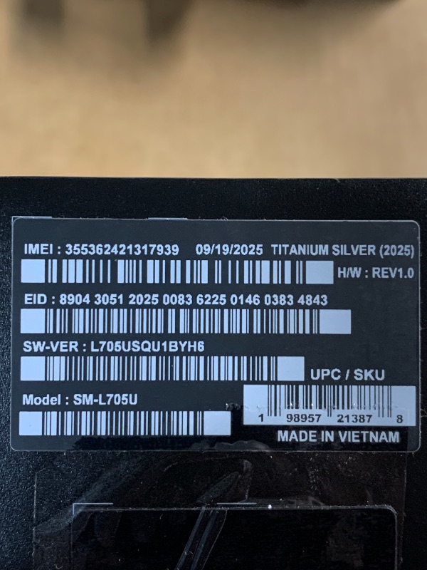 Photo 1 of ***LOCKED***Samsung Galaxy Watch Ultra (2025) 47mm LTE Smartwatch, Titanium Casing, Advanced Sleep Coaching, Running Coach, Energy Score, Heart Rate Tracking, GPS, Titanium Silver [US Version, 2 Yr Warranty]