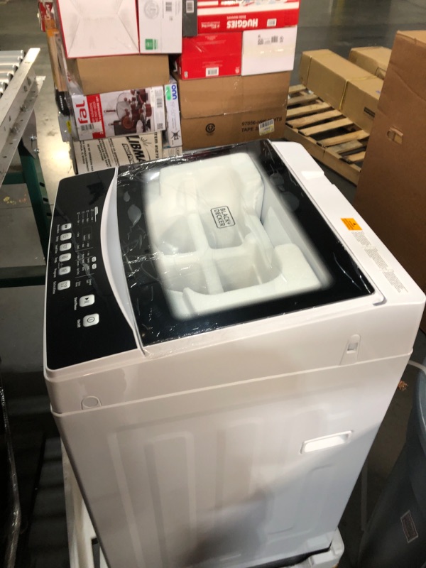 Photo 1 of ***TRUCK/TRAILER PICKUP ONLY*** BLACK+DECKER Small Portable Washer, Washing Machine for Household Use, Portable Washer 1.7 cu.Ft with 8 Cycles, Transparent Lid & LED Display