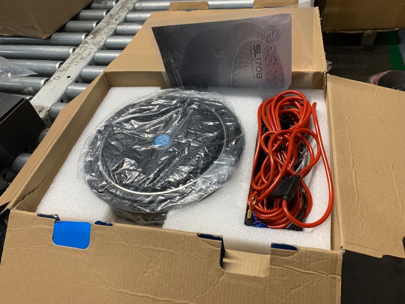 Photo 1 of ***(PARTS ONLY/ NON FUNCTIONAL)***RECOIL RW8D2 Echo Series 8 Inch 400 Watts Power Dual 2 Ohm Voice Coil, 2" Black-Coated 4 Layer High Temperature Voice Coil, Competition Grade Pressed Paper Cone, Car Audio Subwoofer