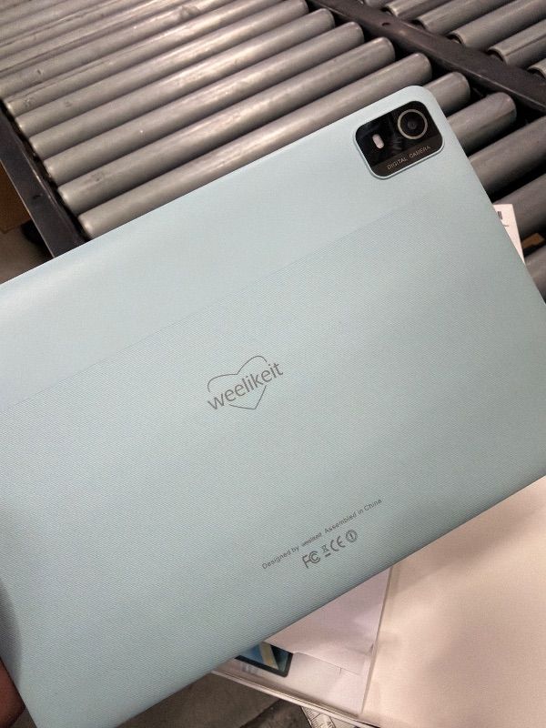 Photo 1 of (SCRATCHED SCREEN) weelikeit Android Tablet, 10.1 inch Tablet with 1280 * 800 IPS HD Touchscreen, 8GB RAM+128GB ROM (UP to 1TB), 6000mAh Battery, 5G WiFi 6, Bluetooth 5.0, Dual 5MP+8MP Camera, Great Gift for Your Kids