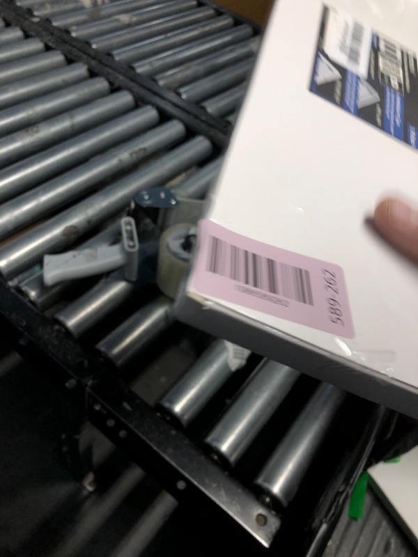 Photo 1 of (5 Pack) BESTTEN USWP6 Matte Snow White Screwless Decorator Wall Plate, 2-Gang Outlet Cover, Decor Switch Face Plate, H4.69” x W4.73”