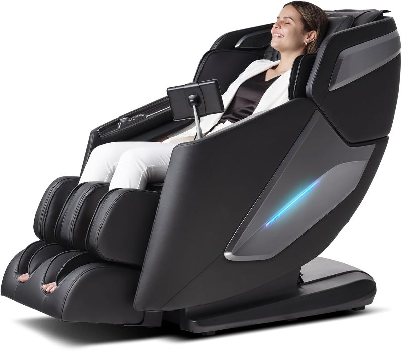 Photo 1 of ********FOR PARTS ONLY- NONFUNCTIONAL, TRUCK/TRAILER PICK UP***********
4D Massage Chair, Full Body Massage Chair, Zero Gravity Recliner w/ Intelligent Voice Control, 53.14" SL Track, Electric Calfrest Extension, 12 Auto Modes, USB Type-C, Bluetooth Speak