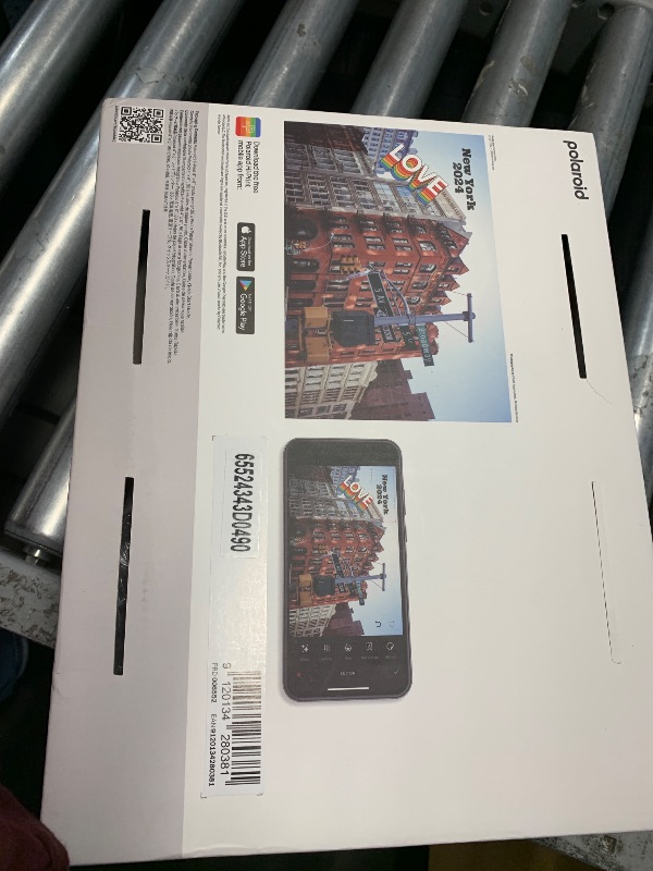 Photo 1 of **MISSING PHOTO PAPER BUNDLE** Polaroid Hi-Print Bluetooth 4x6 Photo Printer + Photo Paper Bundle (80 Sheets Included) (6552)