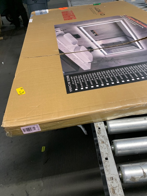 Photo 1 of ***MINOR SCRATCHES SEE PHOTO
ODDSAN 48x40 LED Mirror for Bathroom, Lighted Vanity Mirror for Wall, Dimmable, Anti-Fog, Shatter-Proof, ETL Listed (Front Lit + Backlit)