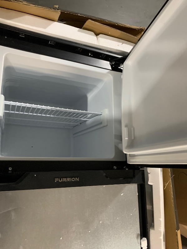 Photo 1 of ***SEE NOTES*** Furrion 2021123811 Arctic 12-Volt RV Refrigerator - 10 cu.ft., Black, Right Hand Hinge