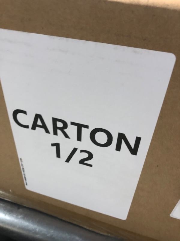 Photo 1 of ***Partial Set box 1/2 only***
DWVO 5x3FT Outdoor Storage Shed with Fence-Style and Side Windows, Floor, Lockable Doors, Plastic Storage Shed for Backyard and Garden, Gray