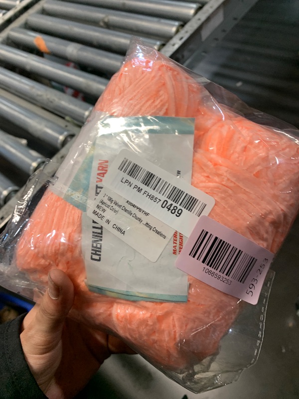 View 2 of ***MISSING PARTS***
3 * 100g Velvet Chenille Chunky Yarn for Crocheting, Handcrafts Weaving Soft Chenille Yarn for Crocheting Clearance, Used for Making Baby Yarns Blanket, Clothes, Knitting Creations (Apricot Color)