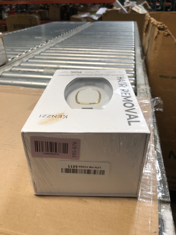 Photo 1 of ***FACTORY SEALED***Kenzzi IPL Hair Removal Handset for Women & Men: Pain-Free & Long-lasting Solution for Body & Face Hair Removal, An Alternative to Salon Laser Hair Removal Treatments, Permanent Results