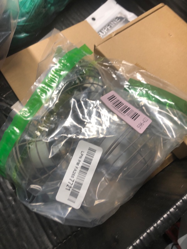 Photo 1 of **Only Three** Solar Hanging Lanterns Outdoor Waterproof, Rust Iron Ball Candle Holder with Flickering Solar Powered Tea Lights, Perfect Chargeable Solar Lights for Backyard Patio Garden Fence Tree Decoration-4Pack