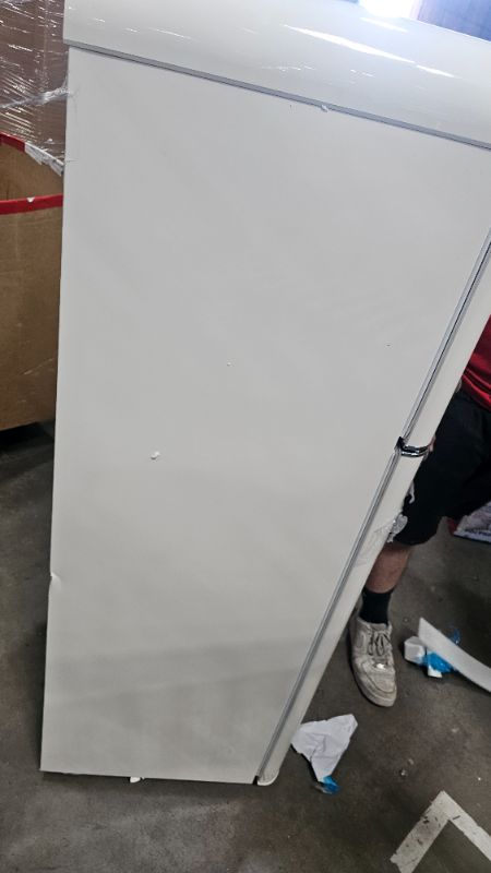 Photo 1 of ***HEAVYUSE DENTS***Frigidaire, 2 Door Apartment Size RETRO Refrigerator with Top Freezer, Chrome Handles, 7.5 cu ft