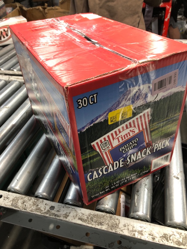 Photo 1 of ***EXPIRES FEB. 6, 2026*** Tim's Cascade Style Potato Chips, Variety Pack, 30 Count