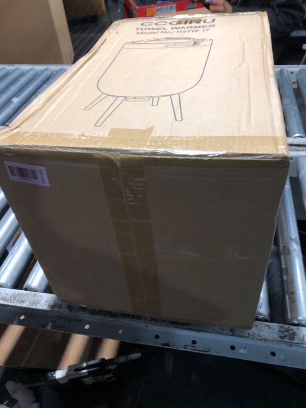 Photo 1 of ***FACTORY SEALED***CCGIRU 20L Towel Warmer Bucket, Large Heated Towel Warmers for Bathroom with Bluetooth Speaker, Timer, Auto Shut Off, Fits to Two 40"X70" Towels, Blankets for Home