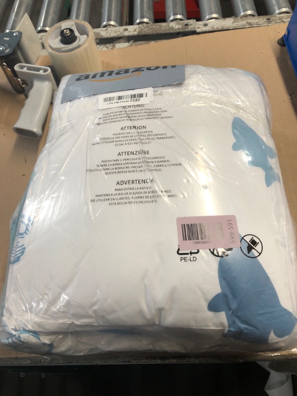 Photo 1 of ***MISSING PARTS***
WONGS BEDDING Coastal Queen Size Comforter,7 Pieces Beach Nautical Themed Bed in a Bag Bedding Set,Ocean Coral Seashell Pattern Soft Warm Comforters for All Season, 90"x90"