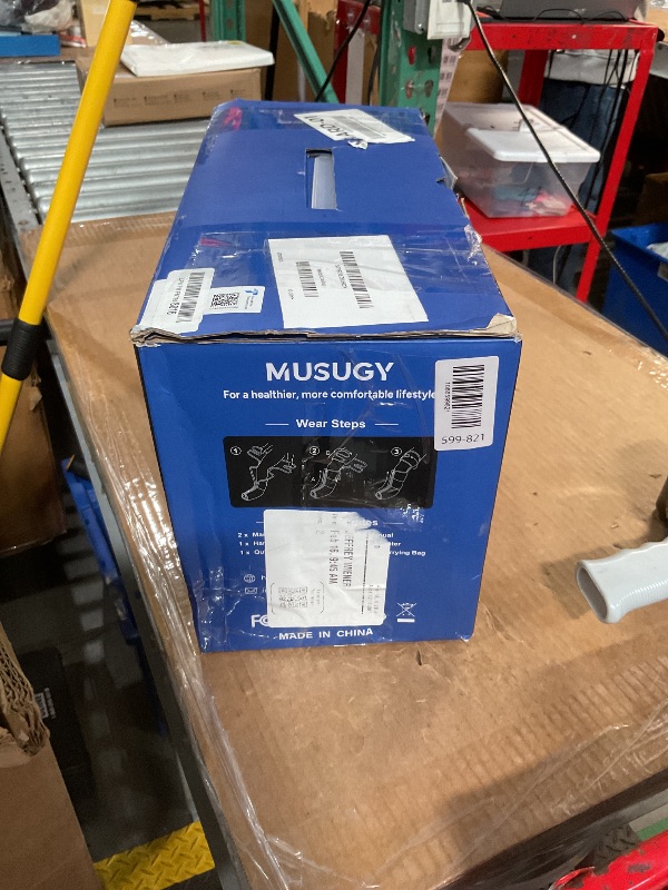 Photo 1 of ***MISSING PARTS***
Musugy Leg Massager with Heat and Compression : Sequential Compression Boots with 6 Modes,9 Intensity and 3 Heat for Circulation and Pain Relief - Christmas Birthday for Mom, Dad, Athletes, Gym