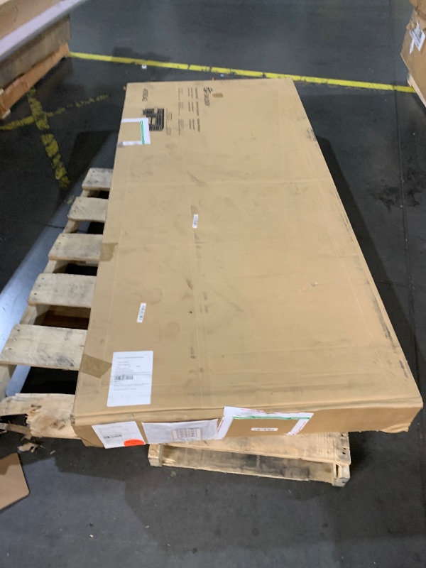 Photo 1 of ***FACTORY SEALED***Sauder Edge Water Executive Desk, Double Ped Desks, Roomy Workspace - Estate Black Finish