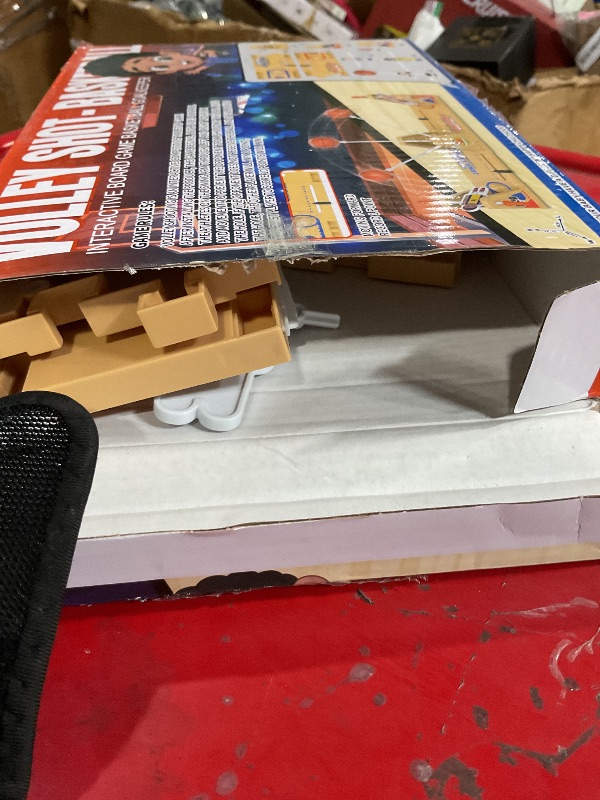 Photo 1 of ***MISSING STICKERS***Anemeeoke VolleyShot Game Toys, 2 Player Tabletop Board Games, for Family Game Night & Parties, for Kids & Adults, Toys for Ages 6-14+, Beige