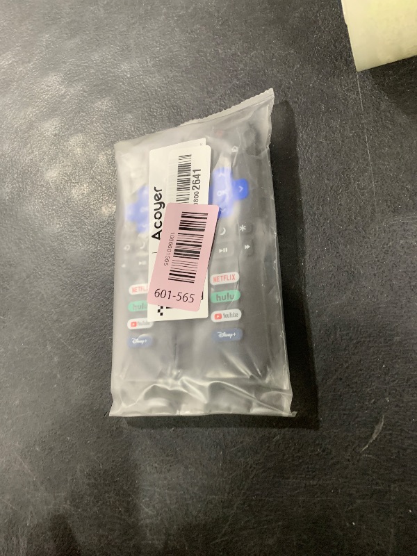 Photo 1 of (Pack of 2) Replacement Remote Control Only for Roku TV, Compatible for TCL Roku/Hisense Roku/Onn Roku/Sharp Roku/Element Roku/Westinghouse Roku/Philips Roku Smart TVs (Not for Roku Stick and Box)