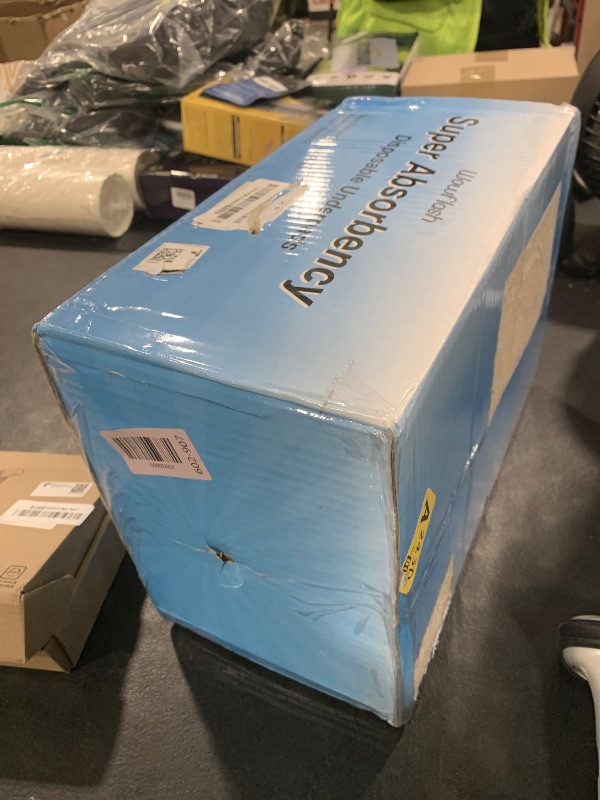 Photo 1 of 100 Count 22” x 22” Super Absorbency Disposable Underpads, Leakproof Quick Drying Disposable Pads for Baby, Puppy and Adults, Puppy Pads, Cat Pee Pads for Dogs, Potty Puppy Training Pads