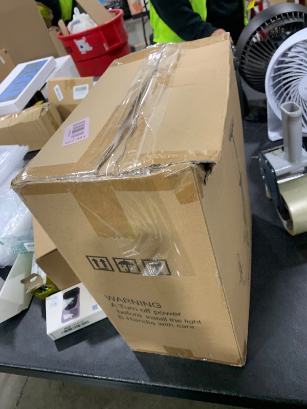 Photo 1 of 6-Light Farmhouse Candle Chandelier for Living Room, Rustic Industrial Pendant Ceiling Light Fixture, Vintage Hanging Lamp for Bedroom Hallway Kitchen Dining Room Foyer, E12 Socket, Oil Rubbed Brown