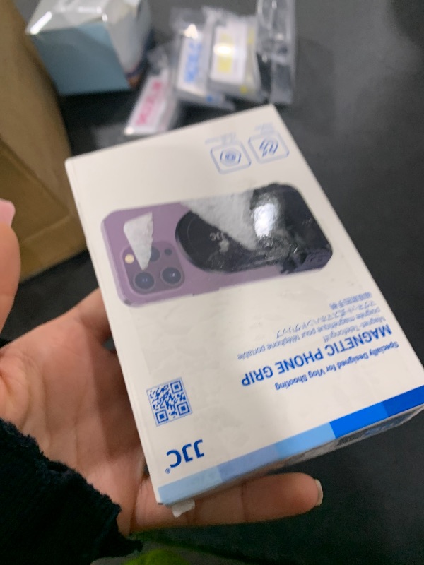 Photo 1 of (1+1) 67mm Magnetic Phone Lens Filter Adapter + Phone Snap Grip for iPhone 16 15 14 Pro/Pro Max Plus, Lens Filter Ring Adapter with 1/4-20" Screw & Cold Shoe Pull-Out to fit Pro Max