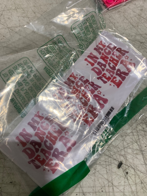 Photo 1 of (3Pcs) in My Dance Teacher Era Sticker – Waterproof Vinyl Stickers for Dance Instructors, Moms, Grandmas, Gigi, and Dance Lovers – Aesthetic Decals for Water Bottles, Laptops, Planners Size 3"