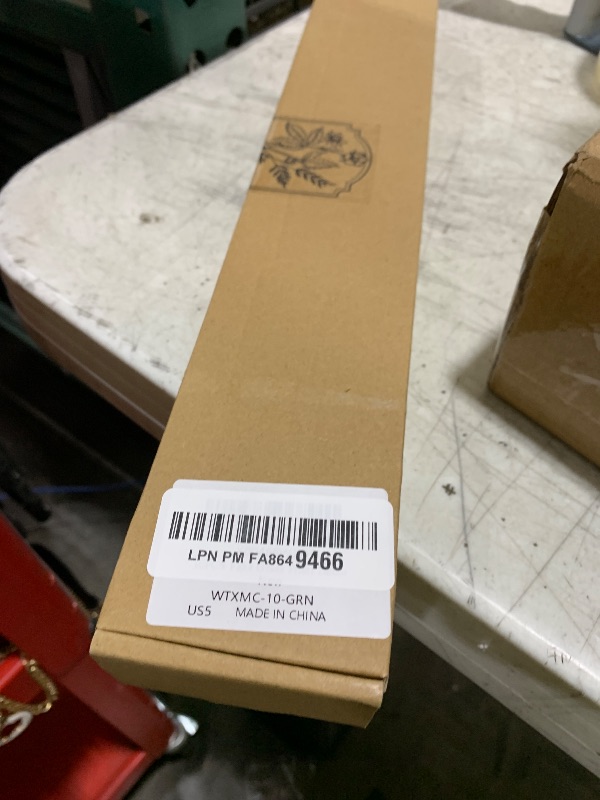 Photo 1 of 10PCS Fake Grass Filler Decor Artificial Grass Plants Outdoor Faux Plants Artificial Tall Shrubs Wheat Grass Greenery Stems UV Resistant Onion Grss For Outdoor Indoor Vase Planters Home Decor, Green