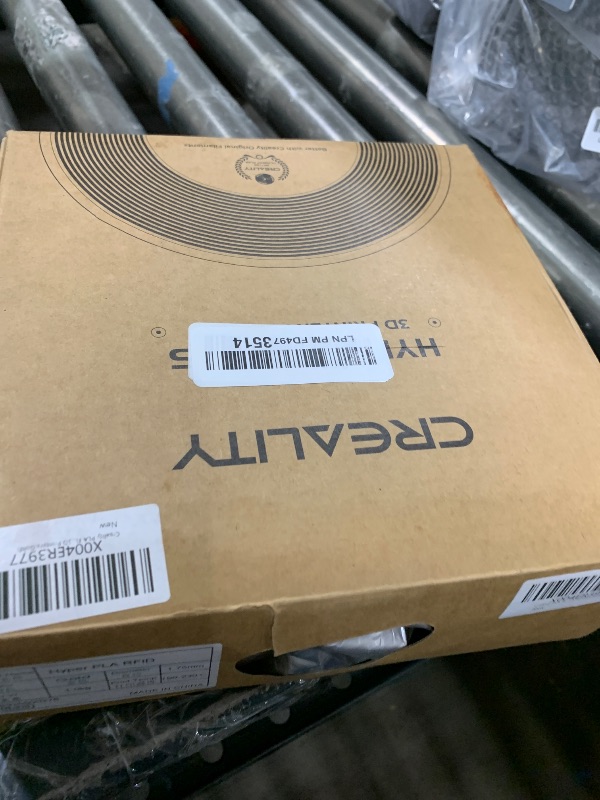 Photo 1 of ?Creality PLA Filament 1.75mm for K2 Plus Combo, RFID 3D Printer Filament PLA for High Speed 30-600mm/s, 1kg(2.2lbs)/Spool Hyper PLA Filament Support CFS, Fits for Most 3D Printers(Gold)