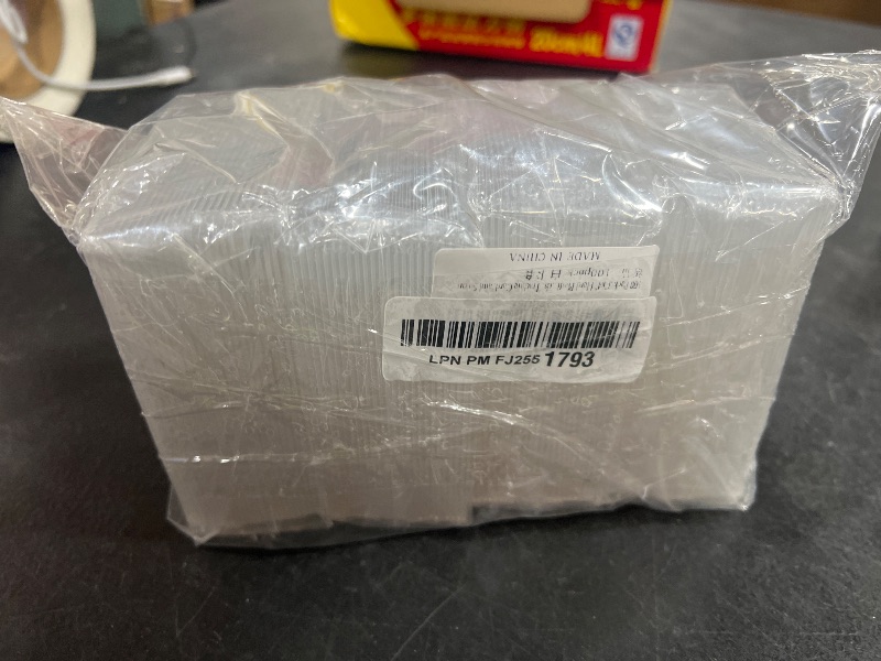 Photo 1 of 100 Pack 3"x4" Hard Plastic Card Sleeves Top Loaders for Cards, Baseball Card Protectors Hard Plastic, for Baseball Card, Game Cards, Trading Card, and So on