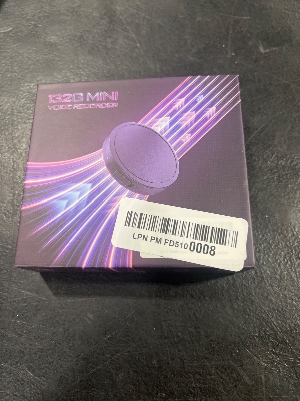 Photo 1 of 132G (9800 Hour) Voice Activated Recorder - Elasound Voice Recorder with AI-Intelligent Triple Noise Reduction, Portable Audio Recorder for Work, Lectures, Meetings, 100H Continuous Recording Device