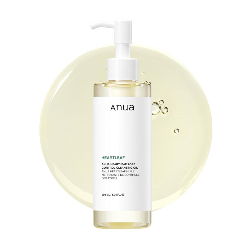 Photo 1 of 
Anua Heartleaf Pore Control Cleansing Oil, Oil Cleanser for Face, Makeup Blackhead Remover, Korean Skin Care 6.76 fl oz(200ml) (original)