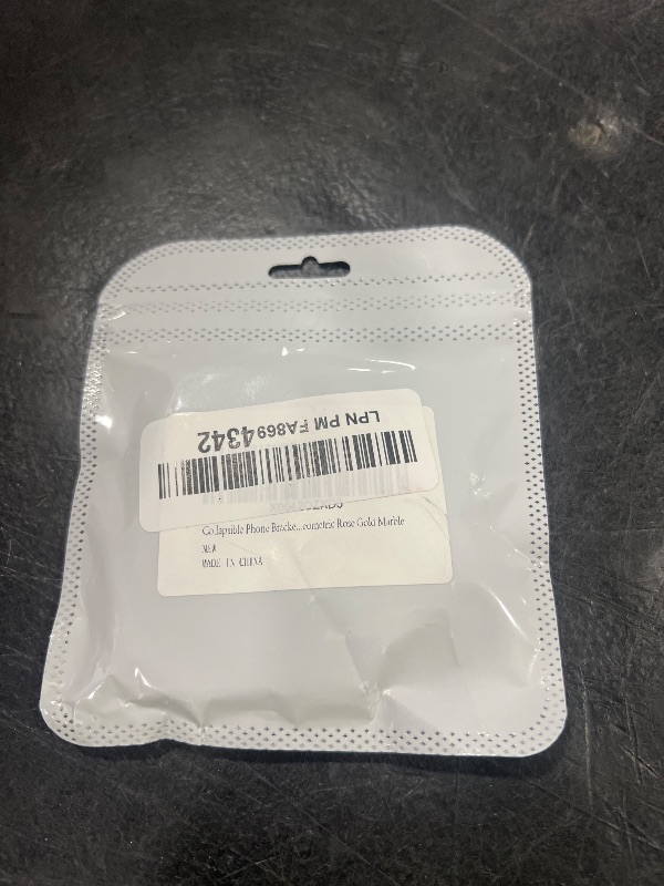 Photo 1 of ????PopSockets Phone Grip with Expanding Kickstand, Adhesive Grip - Gold Lutz Marble